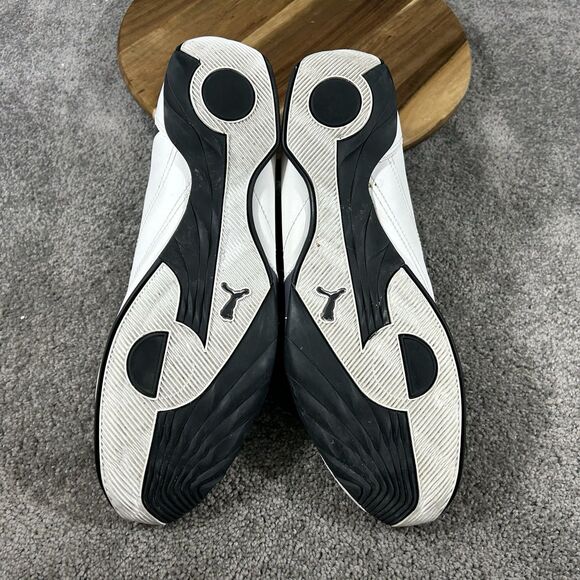 Puma Redon Move Mens Size 11 White Leather Athletic Running Driving Shoes Used main image 6